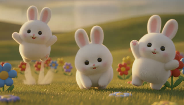 Scene 6 - Hello, Little Bunny! 🐰 | Fun English Song for Kids | Preschool Nursery Rhyme