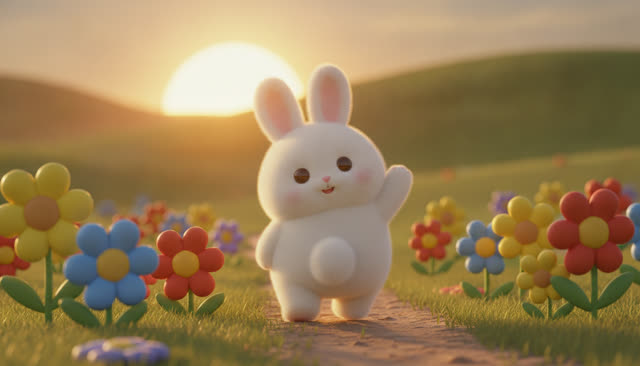 Scene 7 - Hello, Little Bunny! 🐰 | Fun English Song for Kids | Preschool Nursery Rhyme