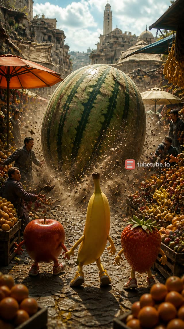 Scene 3 - FRUIT WARS — The Mysterious Watermelon