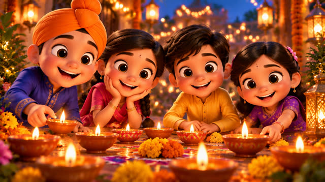 Scene 3 - Diwali aayi