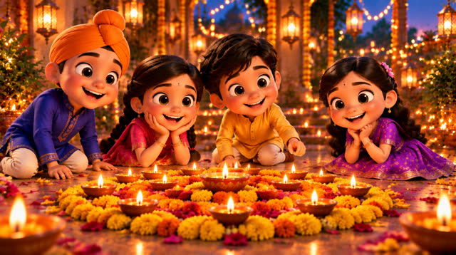 Scene 7 - Diwali aayi