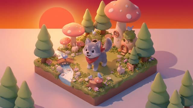 Scene 2 - Le Loup Content