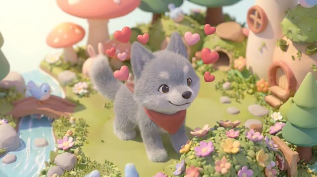Scene 8 - Le Loup Content