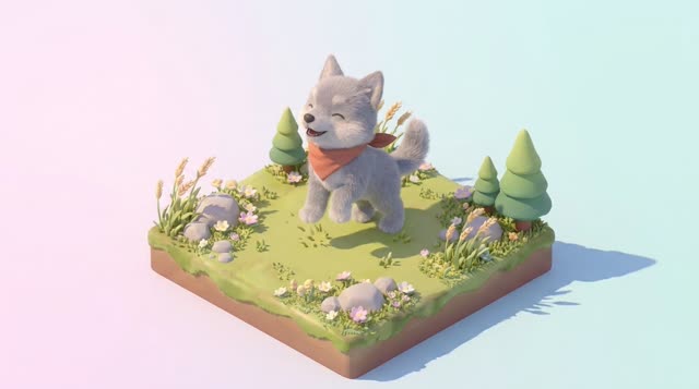 Scene 11 - Le Loup Content