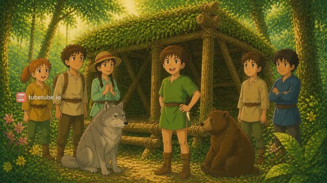 Scene 12 - Corre, pequeño hermano