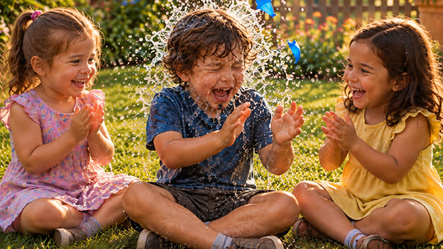 Scene 12 - Balloon splash game