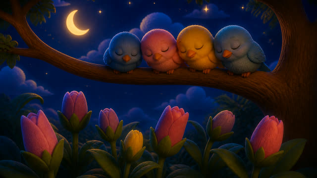 Scene 9 - Sleepy Little Moonbeam