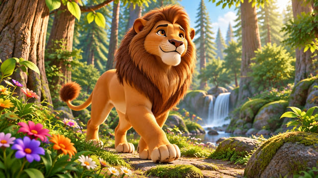 Scene 2 - The lion and the mouse