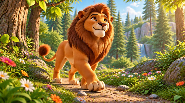 Scene 4 - The lion and the mouse