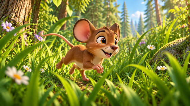Scene 5 - The lion and the mouse