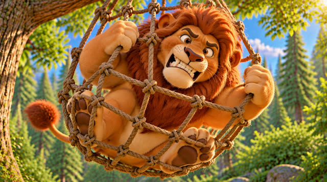 Scene 19 - The lion and the mouse