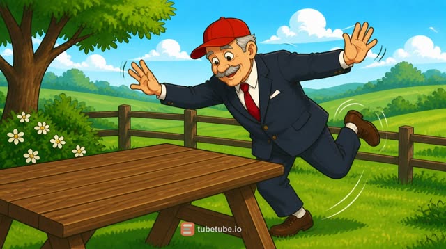 Scene 4 - Old Fart Donald E I E I NO