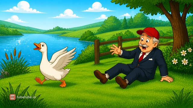 Scene 9 - Old Fart Donald E I E I NO