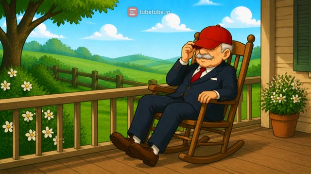Scene 10 - Old Fart Donald E I E I NO