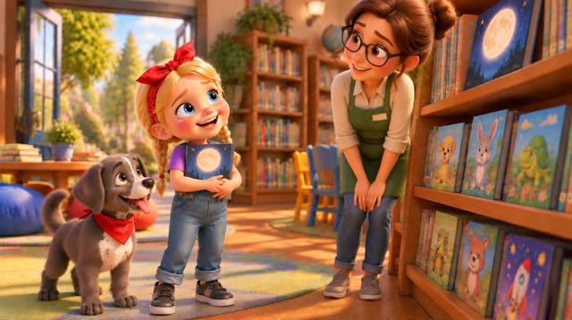 Scene 20 - Phoebe & Phoenix Visit the Library! – Episode 1
