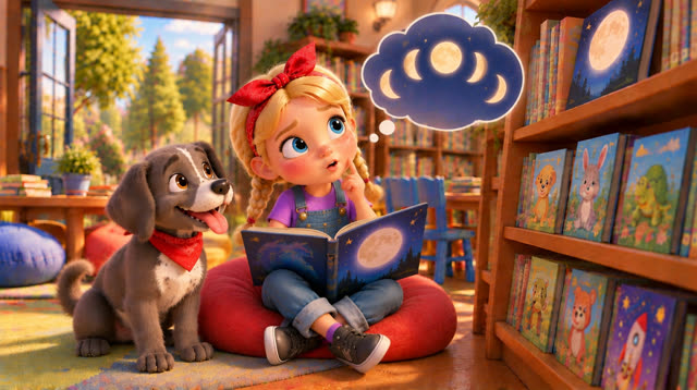 Scene 26 - Phoebe & Phoenix Visit the Library! – Episode 1