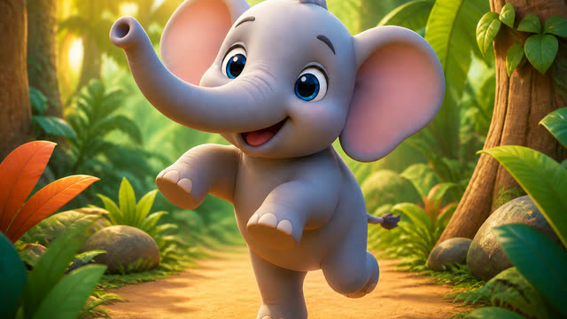 Scene 2 - The Dancing Elephant