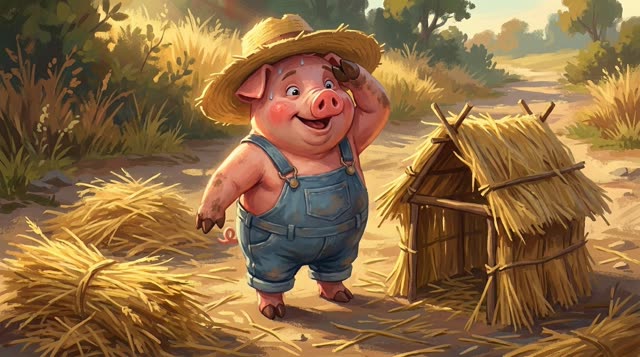 Scene 12 - Les Trois Petits Cochons
