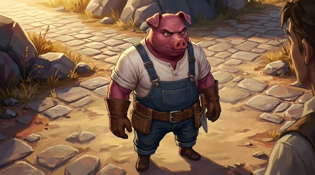 Scene 18 - Les Trois Petits Cochons
