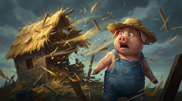 Scene 29 - Les Trois Petits Cochons