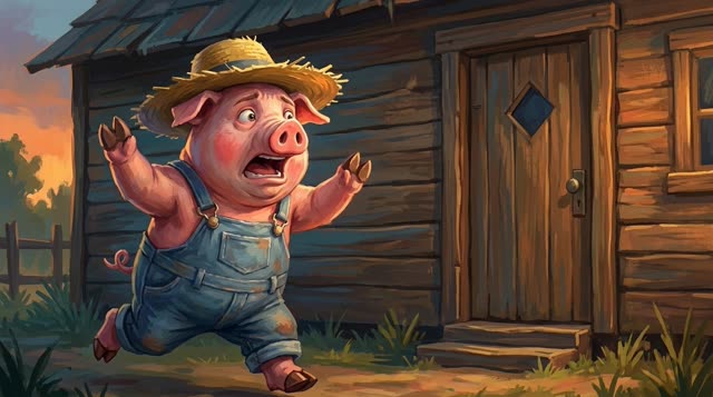 Scene 30 - Les Trois Petits Cochons