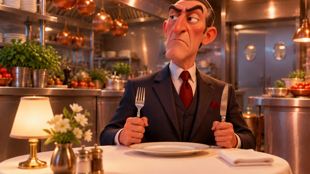 Scene 35 - The Turkey Chef's First Big Cooking Challenge!