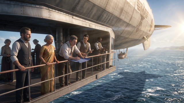 Scene 17 - Le Hindenburg