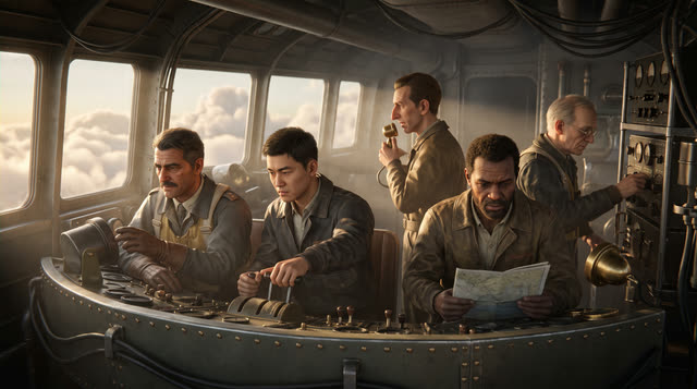 Scene 21 - Le Hindenburg