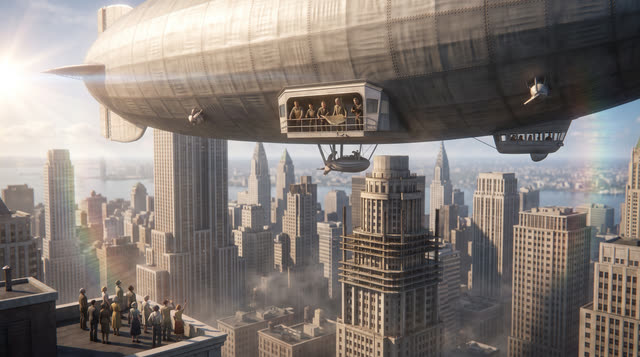 Scene 24 - Le Hindenburg