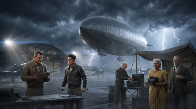 Scene 26 - Le Hindenburg
