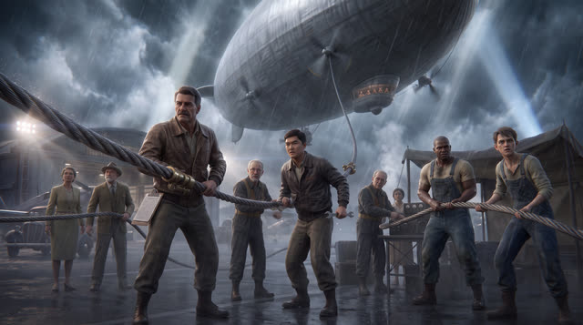 Scene 32 - Le Hindenburg