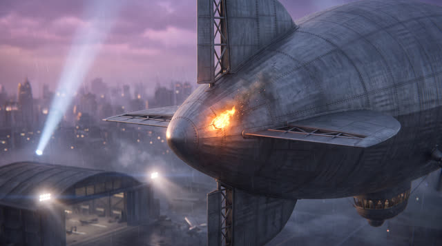 Scene 33 - Le Hindenburg
