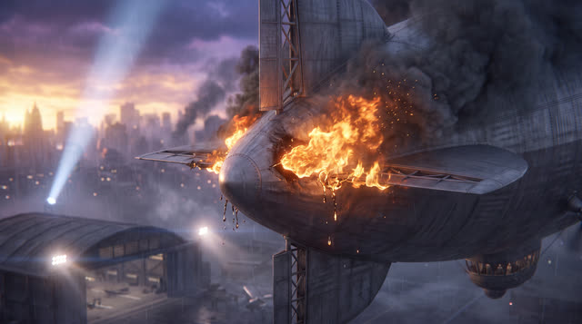 Scene 34 - Le Hindenburg