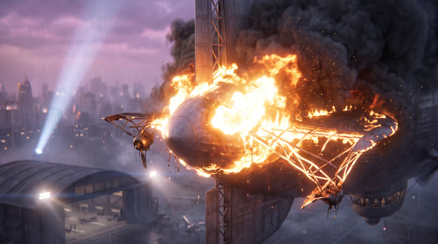 Scene 35 - Le Hindenburg