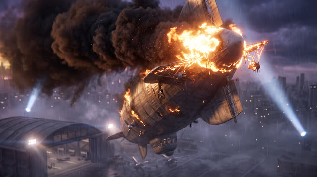 Scene 37 - Le Hindenburg