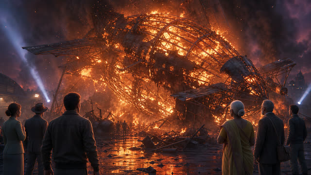 Scene 40 - Le Hindenburg