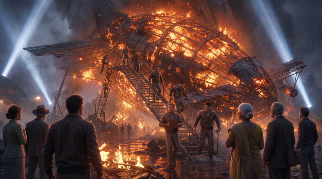 Scene 42 - Le Hindenburg