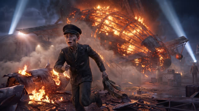 Scene 50 - Le Hindenburg