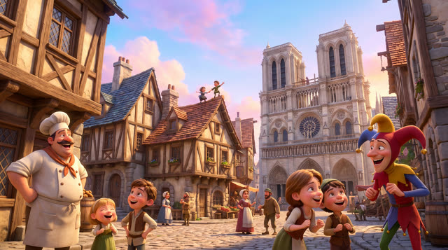 Scene 1 - Le Bossu de Notre-Dame