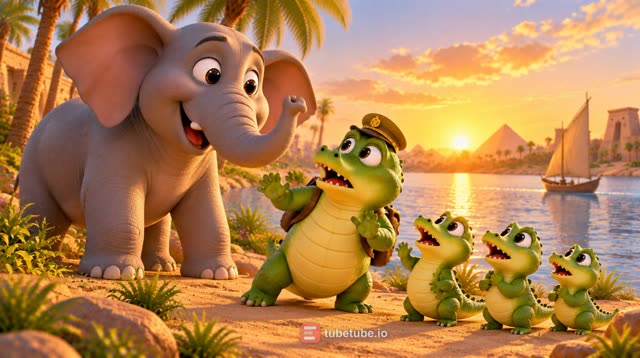 Scene 5 - Le joli crocodile