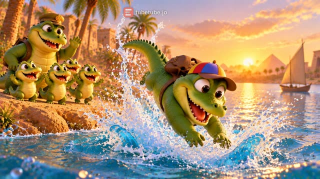 Scene 6 - Le joli crocodile