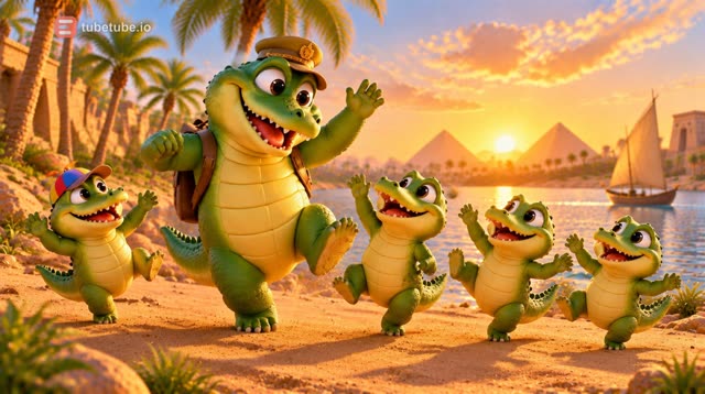 Scene 7 - Le joli crocodile