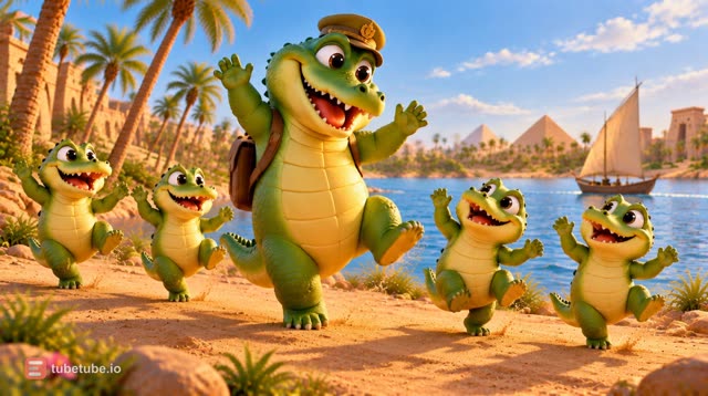 Scene 8 - Le joli crocodile