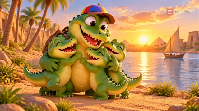 Scene 9 - Le joli crocodile