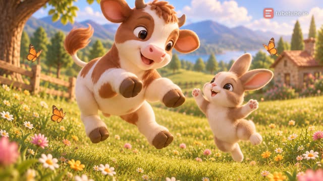 Scene 5 - Les animaux font la fete