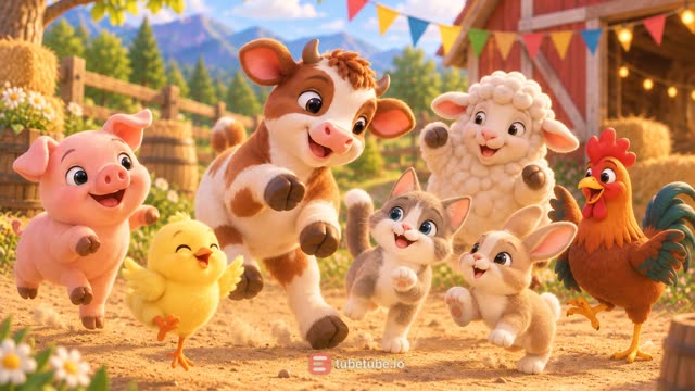 Scene 11 - Les animaux font la fete