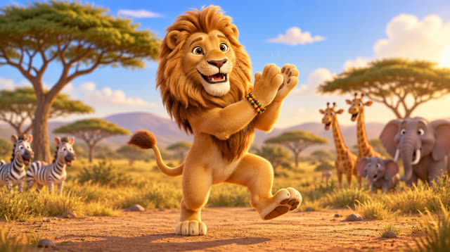 Scene 1 - Simba simba clap