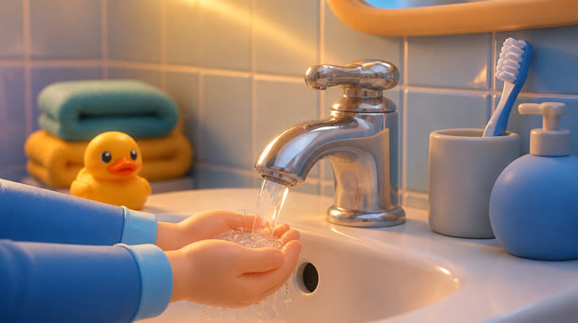 Scene 2 - Wash, Wash, Wash Your Hands!