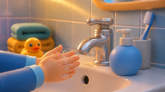 Scene 4 - Wash, Wash, Wash Your Hands!