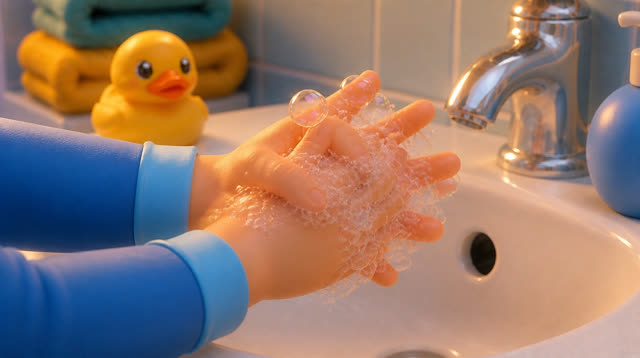 Scene 10 - Wash, Wash, Wash Your Hands!